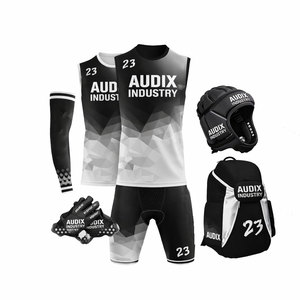 ชุดเสื้อฟุตบอล 7v7 แบบไม่มีแขนพร้อมกางเกงขาสั้น ชุดยูนิฟอร์มทีม 7v7 ระดับมืออาชีพ บริการ OEM ODM - Product Image 1