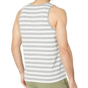 เสื้อกล้ามออกกำลังกายผู้ชาย OEM ซับเหงื่อ แห้งเร็ว เหมาะสำหรับออกกำลังกายและฟิตเนส ดีไซน์สวยที่สุด - Product Image 3