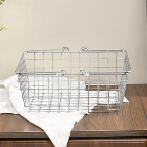 New Kitchen Storage Container Stainless Steel Desktop Metal Wire Basket Over the <b>Sink</b> <b>Drainer</b> Basket - Product Image 6