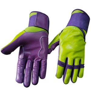 Guantes de Bateo de Béisbol y Sóftbol al por Mayor, Alta Calidad, 100% Cuero, Duraderos, Transpirables, para Hombre, Colores y Logotipo Personalizados - Product Image 1