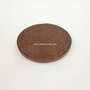 Natural Teak Wood Eco-Friendly <b>Tier</b> <b>Cake</b> <b>Stand</b> Handmade Artistic Carved Design Modern Art Antique Style for <b>Cake</b> Snack Display - Product Image 3