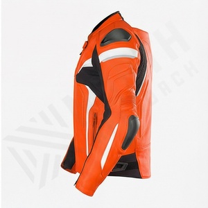 Blouson de moto en cuir véritable pour hommes, grande taille, imperméable, coupe-vent, pour l'hiver, vêtements de sport pour la course à moto, le meilleur - Product Image 3