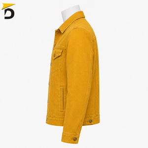 Men Denim <b>Jacket</b> Crafted For Effortless Styling With Comfortable Denim Fabric A <b>Smart</b> Fit And A Distinctive Casual Appearance - Product Image 2