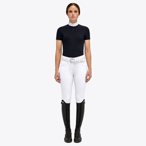 Camiseta de Equitación Elástica en 4 Direcciones de Alta Calidad, Capa Base para Competición, Camisa de Polo con Tela Técnica Suave al Tacto - Product Image 5