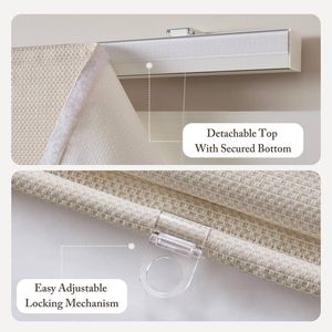 1 pezzo Cordless Galen opaco tessuto romano cieco 35x64 "Smart tende e persiane - Product Image 5