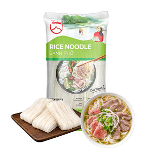 Fideos de Arroz Tradicionales Pho, Exportación Directa de Fábrica, Envío Rápido, Marca Privada, Certificación HALAL/ISO/HACCP - Product Image 1