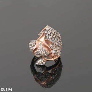 Élégante bague en or massif 14 carats pour femme, diamant brillant de laboratoire certifié IGI, VVS, pour fiançailles, mariage, bijoux de mariée raffinés - Product Image 3