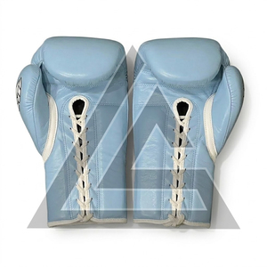 Fabrication en usine de gants de boxe sur mesure, 100% cuir véritable, professionnels, pour adultes. - Product Image 5