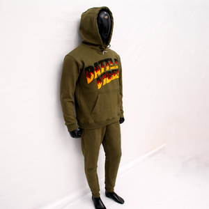 Novedad 2026: Conjuntos Deportivos Ecológicos 100% Algodón para Hombre, Transpirables, de 2 Piezas, con Bordado, Tallas Grandes - Product Image 1