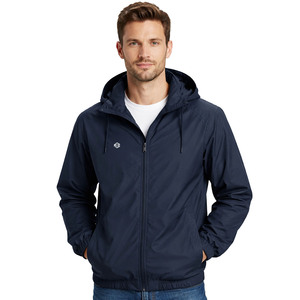 Solid <b>Lightweight</b> Top Quality Nylon Windbreaker <b>jacket</b> for <b>men</b> Waterproof Outdoor <b>Rain</b> <b>Jacket</b> Custom Logo Outerwear Wholesale - Product Image 1