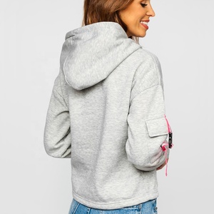 2025 nouvelles femmes vêtements décontracté hiver coton couleur unie Logo personnalisé sweats à capuche 2 pièces femmes ensembles grande taille vêtements pour femmes - Product Image 3