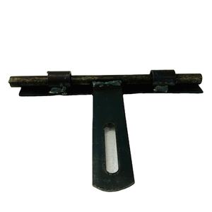 Heavy-Duty Iron Sliding Bolt <b>Latch</b> for Doors and Gates includes hinge & bracket hardwares for all fittings of iron door - Product Image 2