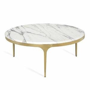 Premium Custom Modern Style Gold Finished Metal Round Coffee <b>Table</b> <b>for</b> Home Use Living Room Furniture Coffee <b>Table</b> - Product Image 3