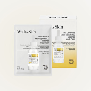 Masque visage coréen Whatiforskin Vita Ceramide micro Spicule 100 Essence Face Mask 10ea Fabriqué en Corée, masque en feuille coréen - Product Image 4