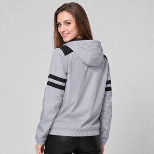 Chaqueta Cortavientos Informal para Mujer, Cómoda, Ligera, Ecológica, para Invierno, Servicio OEM - Product Image 3