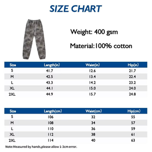 Conjunto de 2 Piezas con Logotipo Personalizado para Hombre, Camuflaje de Leopardo, 400GSM, Felpa Francesa, Corte Cuadrado, Sudadera con Cierre y Pantalones Deportivos, Estilo Urbano - Product Image 5