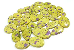 Cabochon de pierre précieuse naturelle Atlantisite, semi-précieuse, polie, pour la création de bijoux - Product Image 5