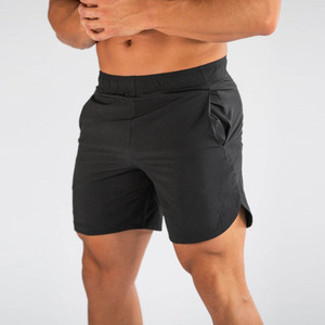Customized Logo Outdoor <b>Men</b> Gym <b>Shorts</b> Polyester Quick Dry Gym Sweat <b>Shorts</b> Pants <b>Men</b> Sport Gym Clothing <b>Men</b> Celana Pendek <b>Red</b> - Product Image 4