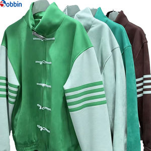 Veste d'hiver tendance pour homme, nouveau produit, best-seller, col montant, boutons plats, coupe ample avec poches - Product Image 4