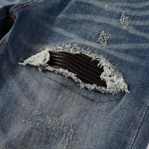 Nueva Oferta, Pantalones Vaqueros Formales e Informales de Algodón para Hombre, Transpirables, Diseño Personalizado de Verano, Corte Regular - Product Image 6