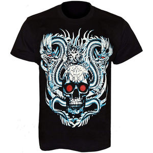 Five B OEM ODM Camisetas de Algodón con Logotipo Personalizado al por Mayor, Fabricante de Ropa de Marca Privada, MOQ Bajo, Algodón Grueso de 240 GSM - Product Image 5