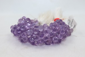 Cuentas de amatista natural de Brasil en forma de gota de 5-7 mm, hebras de 8 pulgadas, piedra preciosa natural para la fabricación de joyas a precio de mayoreo. - Product Image 1
