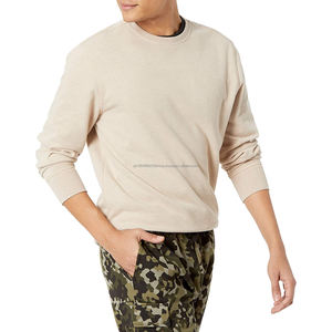 Exportación personalizada de color sólido de manga completa hombres sudadera precio directo de fábrica cómodo liso al por mayor sudaderas para Unisex - Product Image 1