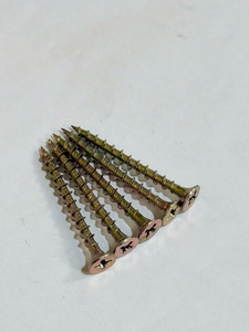 Vis autoperceuses de construction CLASSE 4 en acier au carbone, filetage M3.5, 40 mm, pour cloisons sèches et charpentes en bois, zinguées, longueur 16 mm - Product Image 3