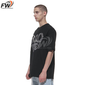 Nouveauté : T-shirts pour hommes en strass, design tendance, streetwear haut de gamme, couleur unie, taille adulte - Product Image 3
