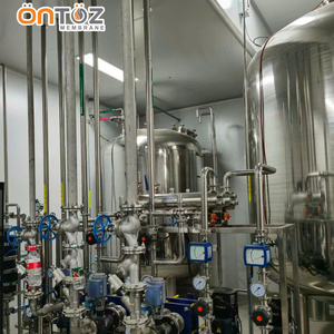 Système de traitement d'eau par osmose inverse personnalisé avec moteur et boîte de vitesses, capacité de 250 l/h, système adoucisseur, installations RO - Product Image 4