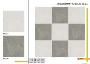 Dalles de sol extérieures pour allées et parkings 50x50 cm, conçues pour des performances fiables dans les environnements extérieurs à fort trafic. - Product Image 4