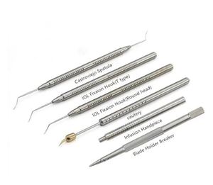 Juego de Instrumentos Oftálmicos Básicos Personalizados, Instrumentos Quirúrgicos Oculares para Cirugía de Cataratas, Acero Inoxidable, Certificado CE - Product Image 2