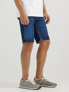 Shorts cargo en denim pour homme, bleu délavé, décontractés, multi-poches, 100% coton, écologiques, anti-UV, logo personnalisé, streetwear, OEM - Product Image 4