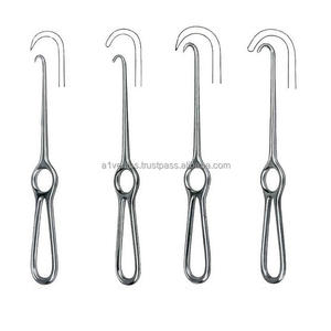 Ensemble d'instruments chirurgicaux réutilisables A-1 VERITAS Kocher Retractor 21,5 cm pour cliniques de chirurgie générale (vente en gros) |   ISO 13485 - Product Image 2