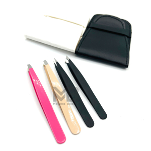 Pinzas Profesionales para Cejas de Acero Inoxidable - Duraderas y Ecológicas, Gran Venta, Alta Calidad en Colores Personalizados - Product Image 3