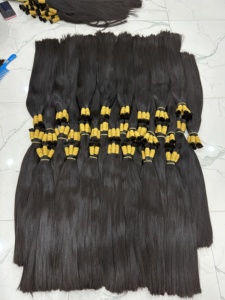 Extensiones de Cabello Humano Virgen Remy Rubio de Vietnam, 100g, Ondulado Natural, de 10-32 Pulgadas, Doble Trama a Máquina - Product Image 4