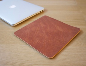 Handmade Real Leather <b>Mouse</b> Pad Anti Slip Suede Base Desk Mat Personalized Executive Writing Pad <b>for</b> <b>Computer</b> LMP-0049 - Product Image 5