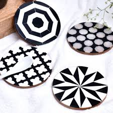 Posavasos Rectangulares de Nácar de 5mm Ecológicos para Hoteles, Hogares, Restaurantes, Cocinas, Bodas, Fiestas, Diseño con Incrustaciones de Hueso - Product Image 6