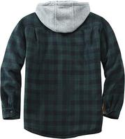 Veste à capuche unisexe en toile pour l'automne et l'hiver, style streetwear, imprimé patchwork de dessins animés, 100% coton