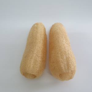 Wholesale 100% Natural Loofah From Vietnam Long Body <b>Brush</b> for Bath Use Light Round Pattern for Korea market - Product Image 3