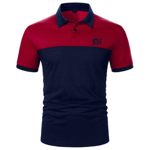 Polo de hombre de diseño único y colores contrastantes, de alta calidad, para venta al por mayor, estilo urbano. - Product Image 1