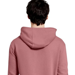 Sweat à capuche pour homme à cordon de serrage, coupe classique, manches longues, ourlet côtelé, imprimé poitrine, décontracté, personnalisable, vente en gros, fabricant OEM, fournisseur - Product Image 4