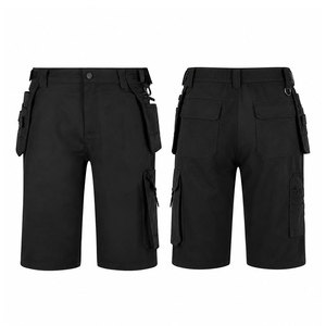Shorts cargo réfléchissants à prix avantageux, vêtements de travail d'été, multi-poches, shorts de sécurité réfléchissants pour hommes - Product Image 1