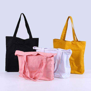 Bolsa de Compras de Lona de Algodón con Logotipo Personalizado, Ecológica, Informal, con Asa Larga y Correa para el Hombro, Reutilizable, Deportiva - Product Image 2