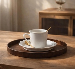 Wooden Commercial Grade Serving <b>Tray</b> Minimalist Wood Coffee <b>Tea</b> <b>Tray</b> Home Decor Catering Multipurpose Decorative Housewarming - Product Image 3