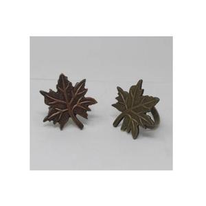 Anneaux de serviette en bronze antique en gros, décorations de table métalliques pour l'automne, Thanksgiving, mariages, hôtels - Fournisseur OEM. - Product Image 5