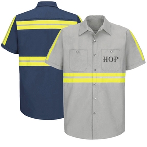 Chemise de travail pour mécanicien automobile homme, en coton, boutonnée, style course, uniforme professionnel, fournisseur en gros, chemise uniforme boutonnée pour homme - Product Image 1
