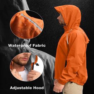 Chaquetas de Lluvia Personalizadas de Primera Calidad, Diseño con Logotipo Personalizado, Precio Bajo, Cargadas por Dress Sports - Product Image 3