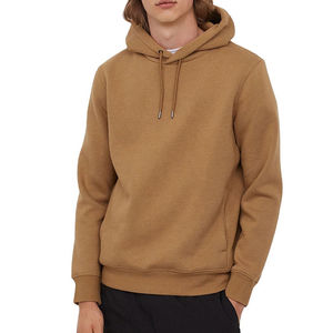 Custom Printed Solid Digital 100% Cotton Fleece <b>Men's</b> <b>Pullover</b> Hoodie-Autumn Eco-Friendly Windproof - Product Image 1