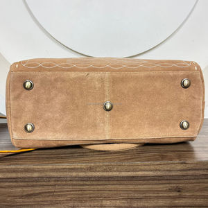 Top Fashion femmes en cuir suédé véritable point de botte grande capacité dissimulé transporter Mini sac fourre-tout en cuir véritable sacs à main de luxe - Product Image 6